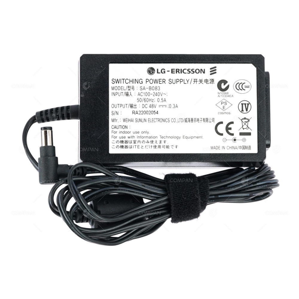 SA-B083 LG 14W 48V 0.3A AC DC ADAPTER  FOR LIP PHONE HANDSET LIP-8024D E LIP-8012D E AND 90XX SERIES PHONES -
